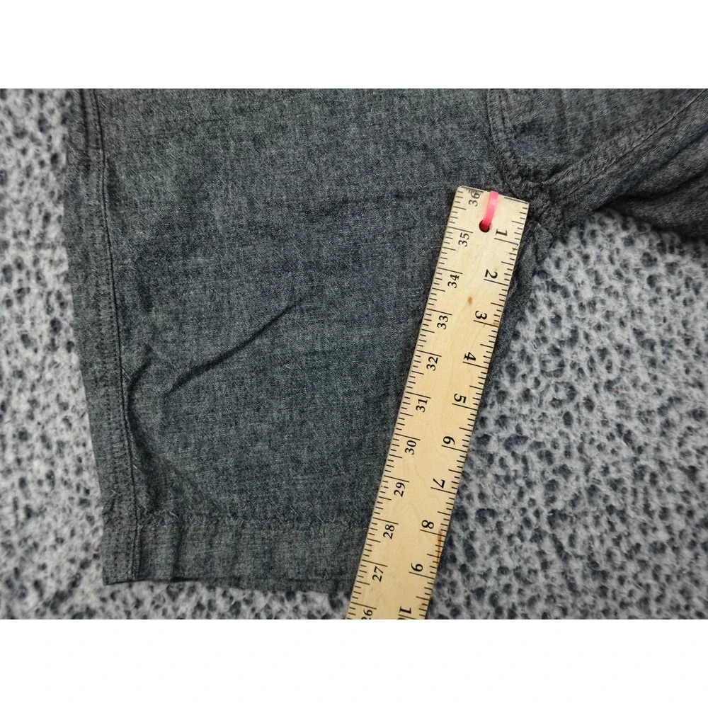 Levi's‎ Linen Blend Shorts Mens 32 Charcoal Gray Heathered 52438-0018